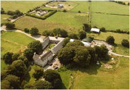 Castleturvin House aerial view image